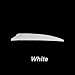 M.SJUMPPER ARCHERY Arrows 3 Inch Real Feathers Fletching with Shield Cut for DIY Hunting Shooting Shafts (36 Pack) (White)