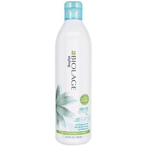 Biolage Gel, Strutturante Multiuso per lo Styling di Tutti i Tipi di Capelli, Arricchito con Agave, Styling Gelée, 500 ml