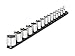 TEKTON 3/8 Inch Drive 6-Point Socket Set, 15-Piece (1/4-1 in.) | SHD91109
