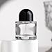 Enslz 100ML/3.4OZ Refillable Cosmetic Spray Bottle, Empty Glass Perfume Bottle with Spray Atomizer (Black, 100ml)