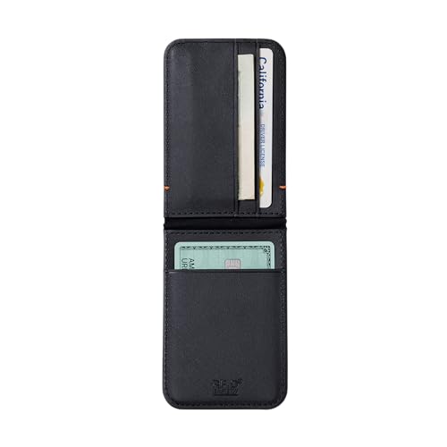 Image of Urban Armor Gear (UAG Metropolis Magnetic Wallet, RFID Blocking, Holds Up to 6 Cards, Built-in Kickstand, Magnetic Phone Wallet Compatible with iPhone & Galaxy Phones, PU Vegan Leather