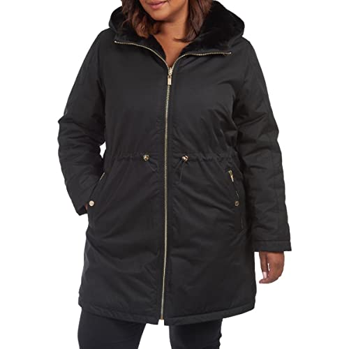 Rachel Roy レディース リバーシブル コットンからファージャケット