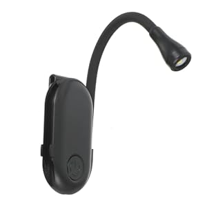 Osaladi FlexiClip Leselampe Schwarz LED