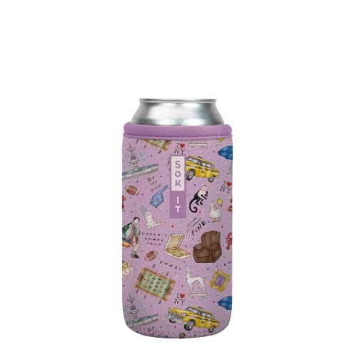 Sok It CanSok Sleeve for Beer & Soda Insulated Neoprene Cover (The One Where, 16oz Can Sleeve)