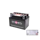  Batería OKYAMI YTZ12S-BS Dimensiones: 150 x 87 x 110 YTZ12S-BS