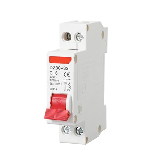 Disjoncteur miniature DZ 1P+N protégeant le circuit 20A - 3