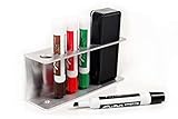 Magnetic Marker holder tray for whiteboards