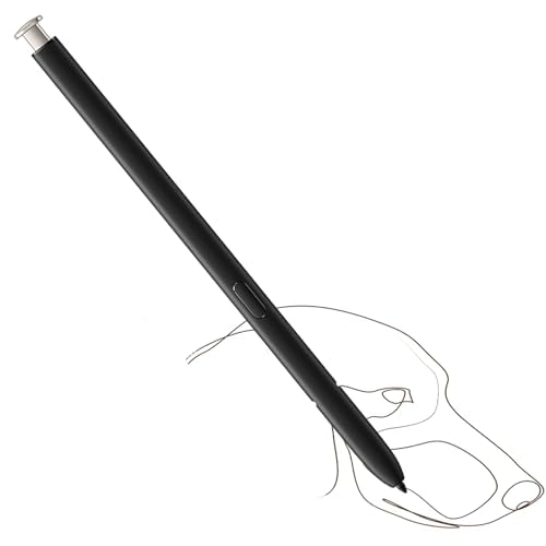 Stylo de remplacement Galaxy S23 Ultra blanc avec pointe haute précision