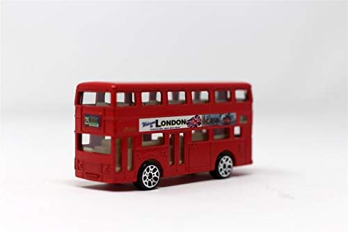 Set of THREE DIECAST ICONIC LONDON TOY CARS includes Classic ROUTEMASTER model bus, BLACK TAXI CAB and MINI | Recreate the busy streets of London with these three iconic die-cast vehicles | British themed packaging