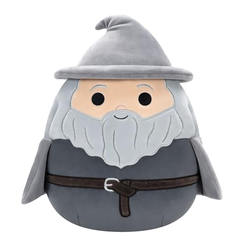 Squishmallows SQWB00314 - Der Herr der Ringe Gandalf 25 cm offizielles Jazwares Plüsch superweiches Kuscheltier