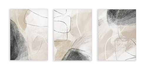 Affiche Aquarelle Salon Moderne | Cadre de Vie Minimaliste