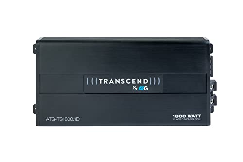 ATG Audio Transcend Series 1800w Class-D Mono Subwoofer Amplifier - ATG-TS1800.1D