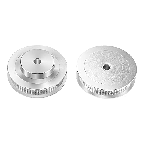 Imdinnogo Bczamd 2Kit Gt2 Synchronous Pulley Wheel 20&60 Teeth 5Mm Bore Aluminum Timing Pulley Belt Closed Timing Belt Length 7.87Inch Width 6Mm For 3D Printer Cnc Engraving Machine Parts (60T-5Mm-6) #TOP6