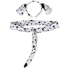 Dalmatian Headband Ears and Tail