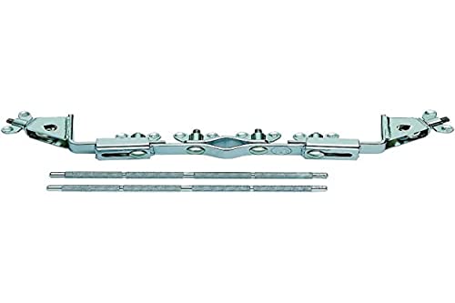 Meinl Percussion Multi Clamp Two - Multi Clamp for Stands - For Two Rods - Adjustable Length - Steel, Chrome Plated (MC-2)