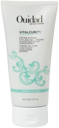 OUIDAD VitalCurl+ Define & Shine Styling Gel Cream, 6oz