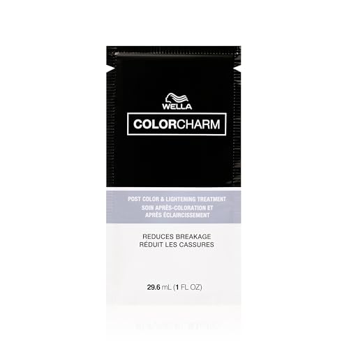 COLORCHARM Post Color & Lightening Treatment | Bond Building | Conditions, Adds Shine, & Strengths Hair After Coloring | 1 Fl Oz Sachet