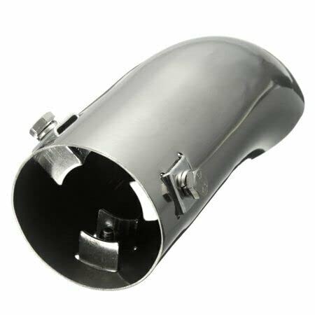 TERMINALE DI SCARICO PER MARMITTA FINALINO CROMATO FIAT TIPO MK1 INOX OVALE - Foto 11