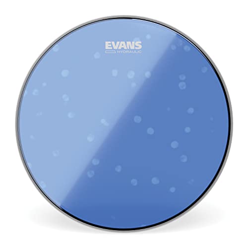 Evans Drum Heads - Hydraulic Blue Tom Drumhead, 12 Inch