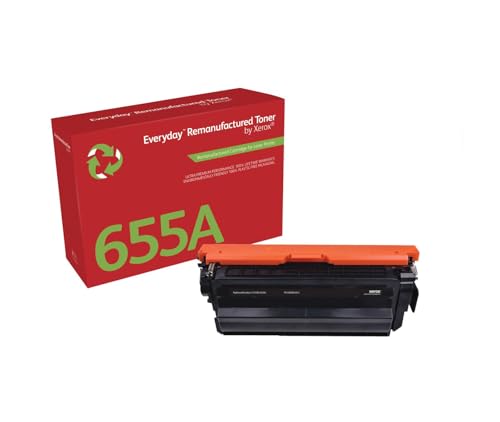 Toner Everyday Noir Compatible avec HP 655A (CF450A), Capacité Standard