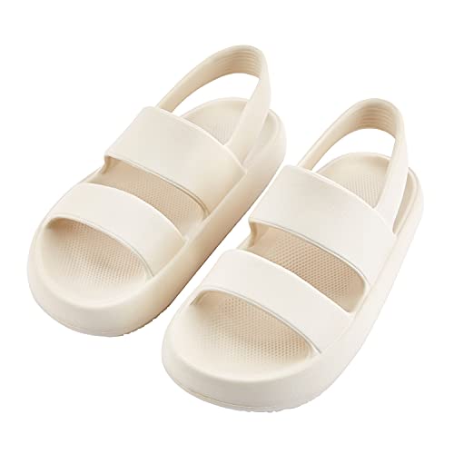 AUSLAND Women's Waterproof Sandals with Cloud Platform Sole Non-Slip Hiking & Sport Sandals w/Back Strap Water Shoes for Women Outdoor Summer 90121 5