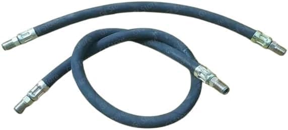 Oil Filter Line Set 134L Flat Head – Fits MB GPW CJ2A CJ3A | Black Engine Hose Kit for 134L Engines