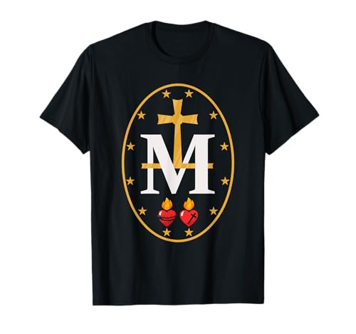 Camiseta Miraculous Medal – Camiseta Virgen María – Católicos Jacks Camiseta