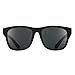 goodr Hooked on Onyx Polarized Sunglasses for Men & Women, Large Sized (BFG), Black Solid Frame with Black Non-Reflective Glare Reducing Lenses, UV400 Protection, No Slip, No Bounce