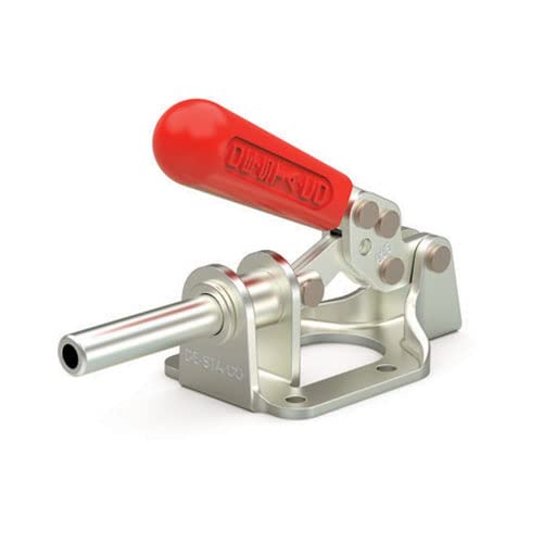 DESTACO 605-M Series 605 Straight Line Action Clamp, 300 Ibf Holding Capacity, 1.25" Plunger Travel, 0.97" Plunger Height