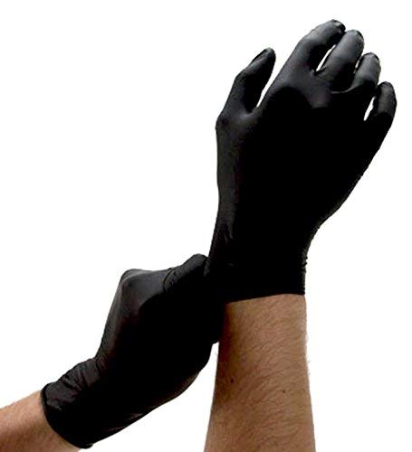 Medi-Inn+ Nitril black plus Einweghandschuhe GröÃe L | 100 Stück | Nitrilhandschuhe schwarz in praktischer Spenderbox | puderfrei & latexfrei – Bild 5