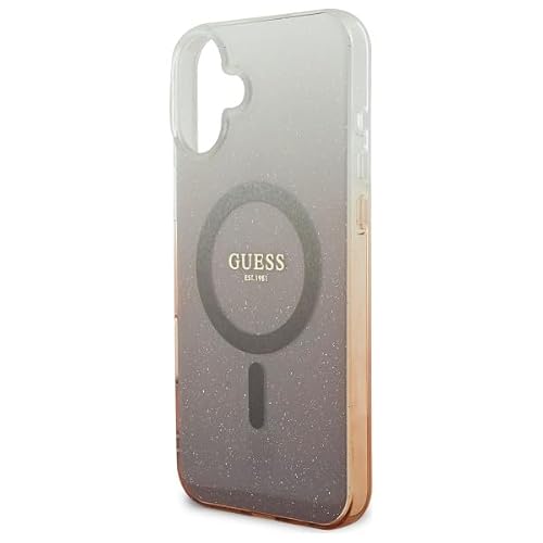 Étui Guess GUHMP16MHGRCELW iPhone 16 Plus 6.7 étui rigide IML Glitter Gradient MagSafe Neuf - vue 7