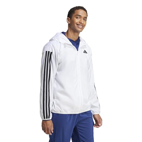 Image of adidas Men's Essentials 3-Stripes Windbreaker