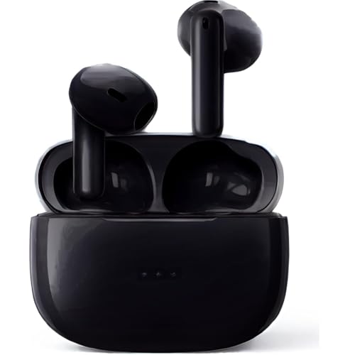 Image of SAMSHOP Wireless Earbuds Bluetooth 5.3 Headphones NEW Wireless Headphones with 4 ENC Mic 36H Bluetooth Earphones in Ear Noise Cancelling Deep Bass Mini Ear Buds Bluetooth Earbuds IP7 Waterproof(Black)
