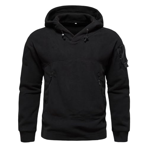 Military Hoodies for Men Tactical Adventure Hood Sweatshirt Winter Thermal Hiking Outerwear Hipster Cargo Pullover Top2