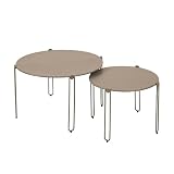 table basse taupe bois Modularité et gain de place optimal