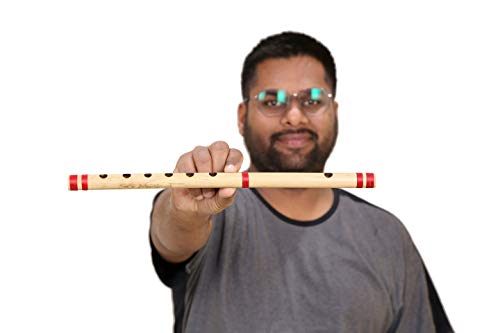 Image of SG Musical G Natural Bamboo Flute Bansuri Size 17 Inches