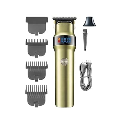 DAXXIN Hair Clippers, Hair Trimmer Professional Hair Clippers Rechargeable Hair Cut Machine Electric Barber Clippers Metal Trimmers for Men
