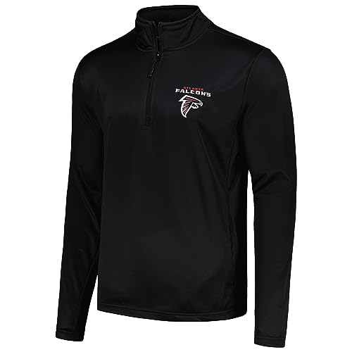 Image of Dunbrooke Men's Royal Buffalo Bills All-Star Tech Quarter-Zip Top