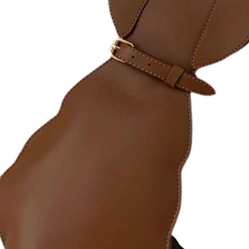 Sac porté travers brun en PU la solution idéale pour garder les mains libres - 3