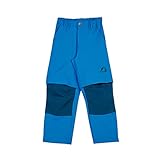 finkid toimiva 100/110 Kinder Finkid Urakka Move Blau - Vielseitige schnelltrockenende Kinder Zip-Off Hose, Größe 100-110 - Farbe Seaport