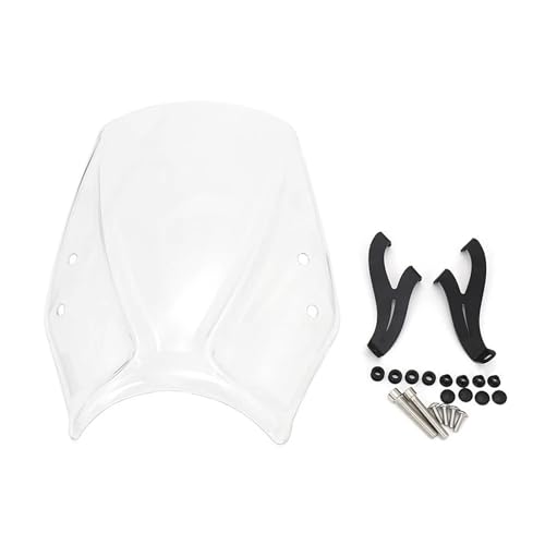 Pare-brise de moto Trident 660 de qualité supérieure avec déflecteur transparent 2021