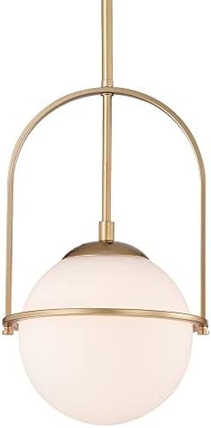 Alighting Gold Pendant Light Fixture Gold Pendant Lighting Kitchen Island Globe Pendant Light Fixture 1-Light(no Bulbs)