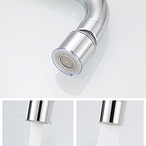 Robinet mitigeur d'évier de cuisine pliant pivotant laiton eau chaude - 7