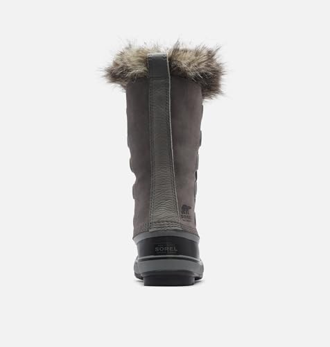 Sorel Womens Joan of Arctic Waterproof Boots - Quarry, Black - Size 8.5