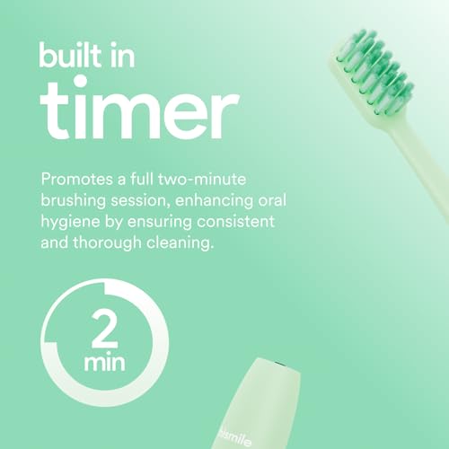 Brosse à dents électrique à poils doux effilés contre la plaque