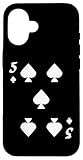 Carcasa para iPhone 16 Disfraz de Grupo de Halloween de Five of Spades