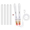 EBIEFLY 4Pcs Diatomite Drying Stick Moisture Absorbing Stick Cleaning Water Absorption Rod Diatomaceous Earth Desiccant Home Kitchen, Clothing/Lab Supplies with 1x Heater Warmer Stick #3