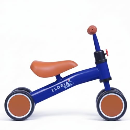 ELORIA Bicicleta de Equilíbrio Infantil, Sem Pedal, Para Crianças 1+ Anos, Azul, Desenvolv...