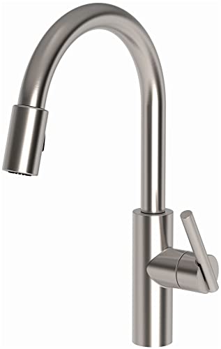 Hottest Sale Newport Brass 1500-5103/20 East Linear Pull Kitchen Faucet, Stainless Steel Finish