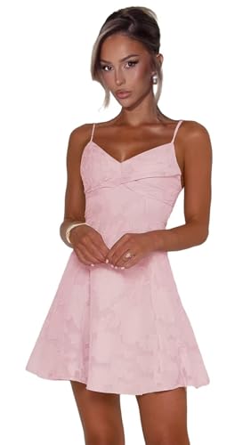 Jacquard Floral Homecoming Dresses 2025 for Teens V Neck Spaghetti Straps Cocktail Dress Short Ball Gown4